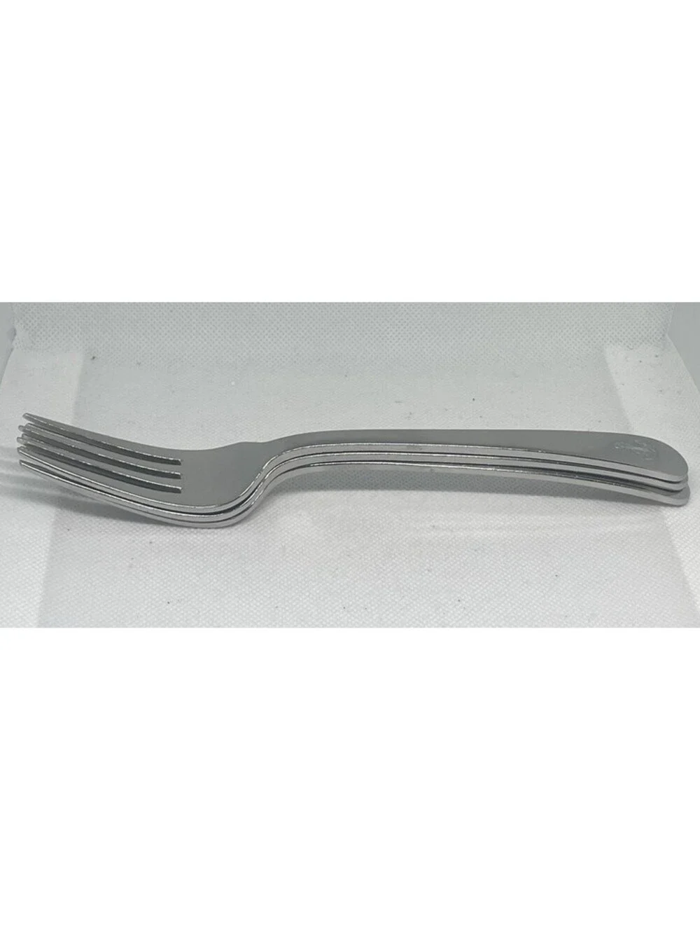 (3) Ralph Lauren 1998 BOATHOUSE Stainless Anchor Dinner Fork Lot ~ 7 7/8”